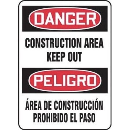 Accuform Danger Sign, SBMCRT011VS SBMCRT011VS